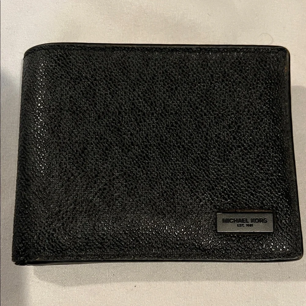 Michael Kors Black Men's Bifold Wallet